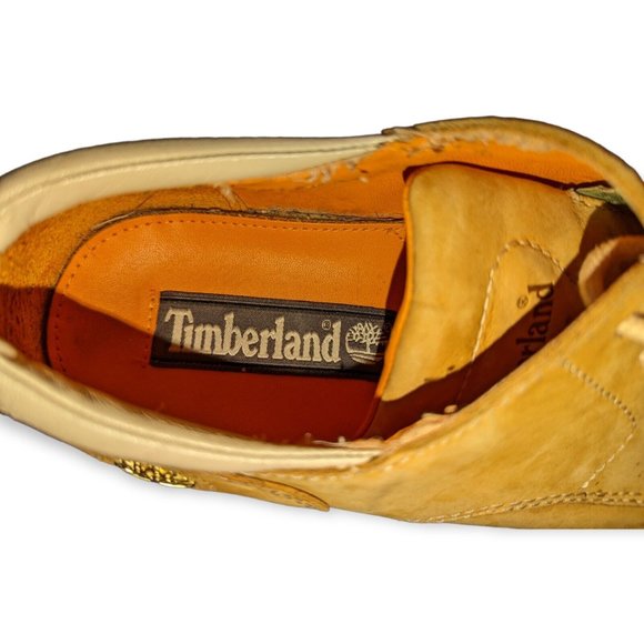 TIMBERLAND 59006 0978 Wheat Nubuck Leather Plain Toe CASUAL OXFORDS Size 9 1/2 M - Picture 6 of 9